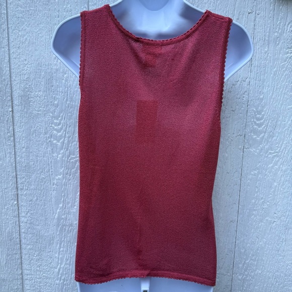 NWT Sigrid Olsen Sport Women’s Mesa Rose Knit Long Sleeve Cardigan & Top Set M - Picture 7 of 10